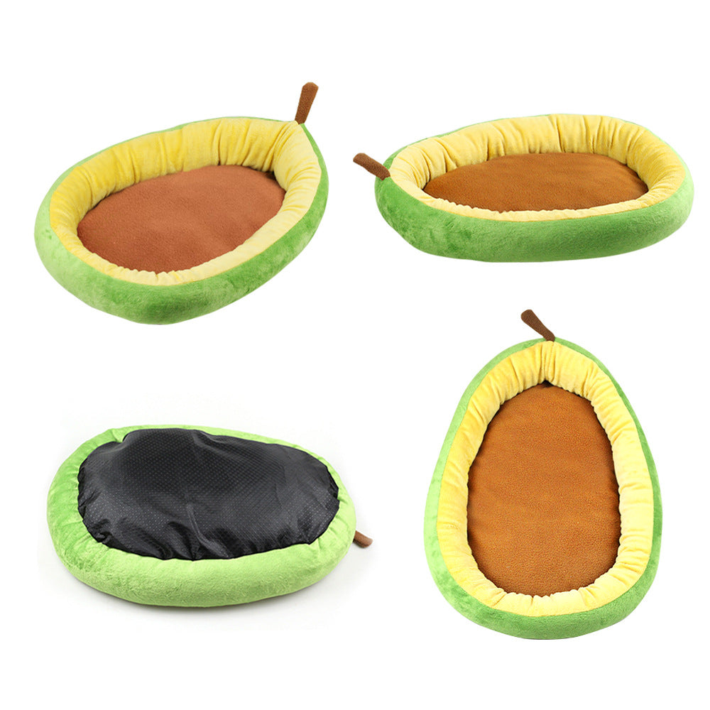 Avocado Cat Cotton bed