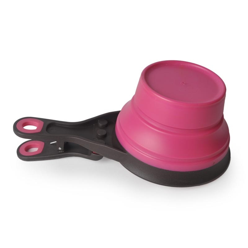 Portable Folding Silicone Dog Bowl and bag sealer