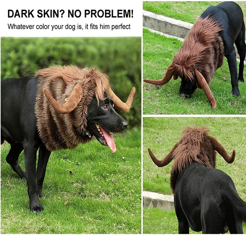 Dog Bull Mane Costume