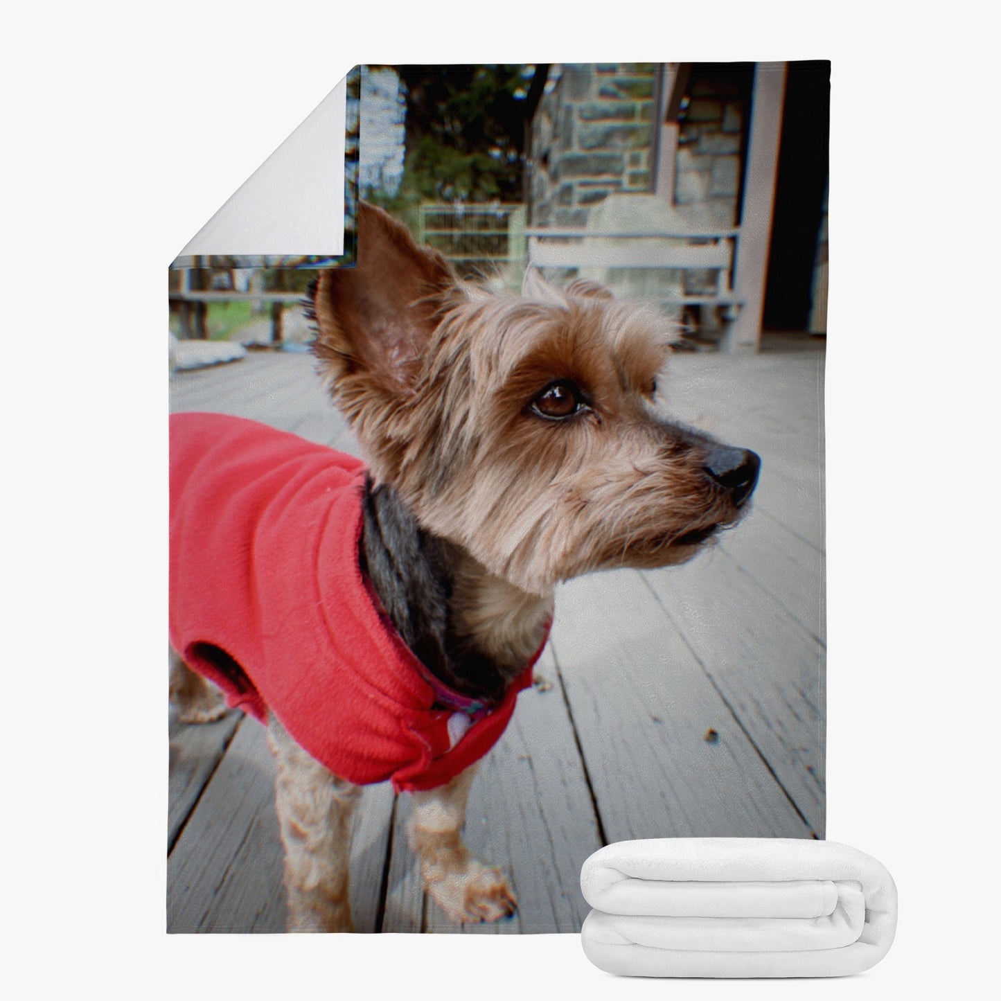 Trends Dual-sided Stitched Fleece Blanket