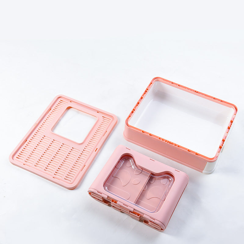 Enclosed Top-Entry Cat Litter Box