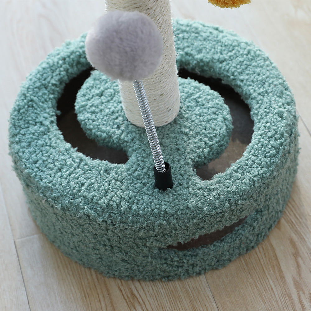 Cat Scratching Tree with Column and sisal