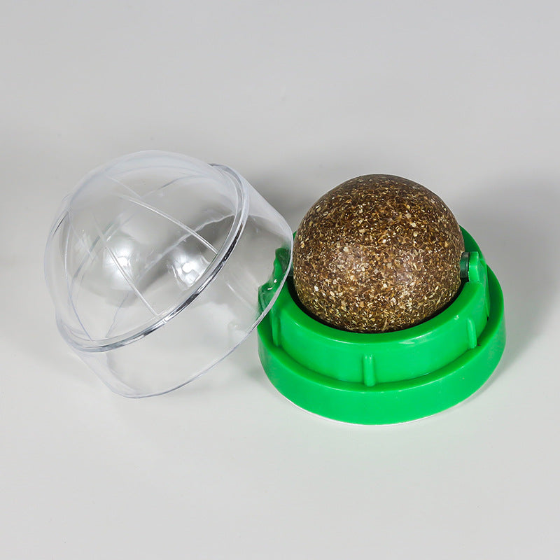 Rotatable Catnip Ball