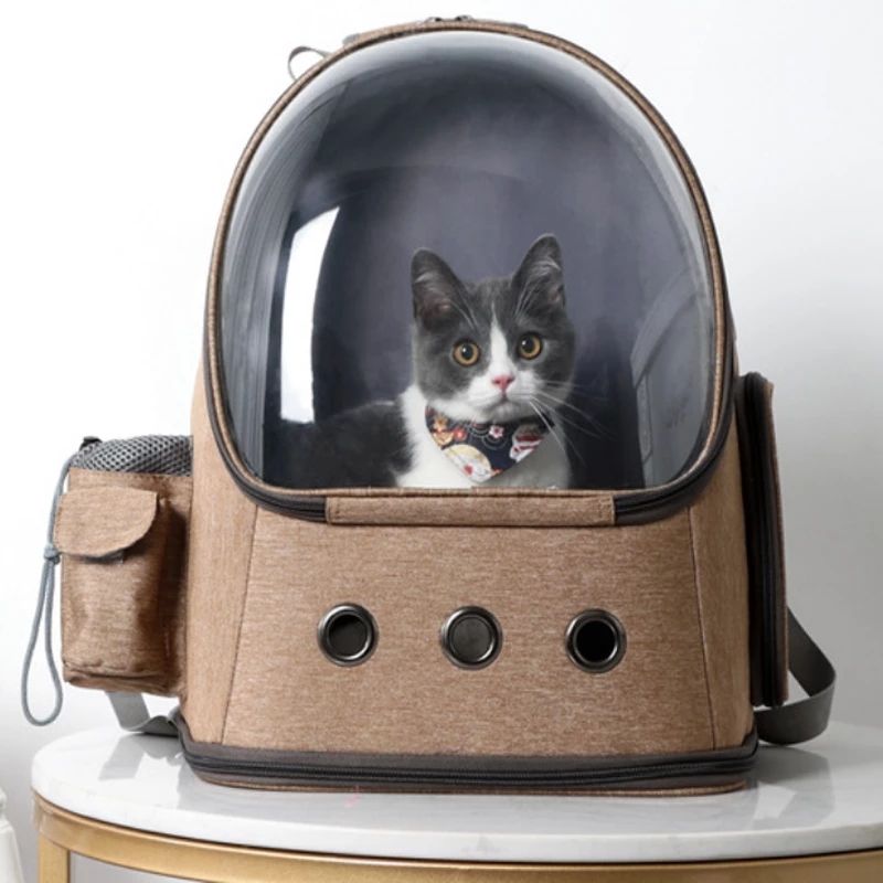 Transparent Breathable Pet Backpack