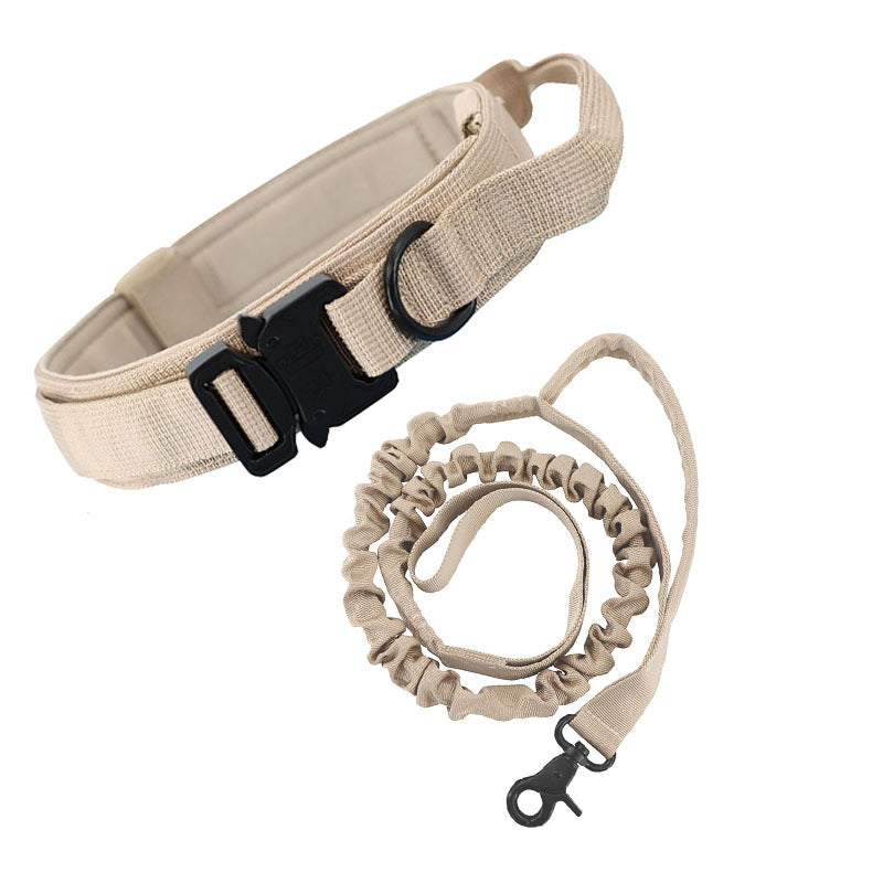 Large and Medium Adjustable Pet Collar/Outdoor Dog Leash