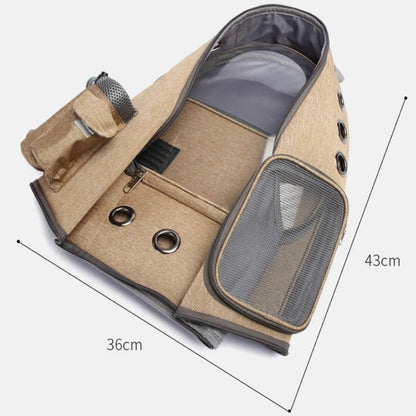 Transparent Breathable Pet Backpack