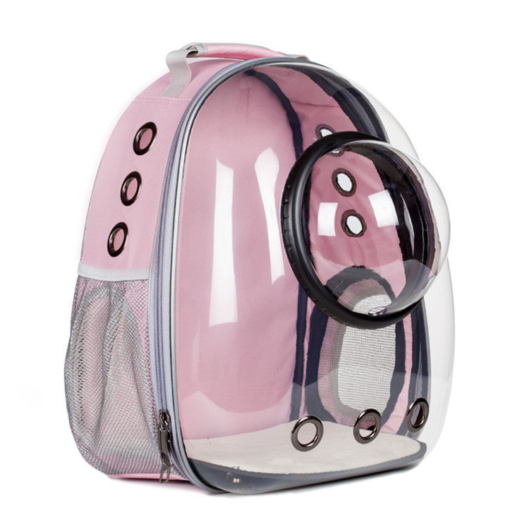 Transparent shell pet bag