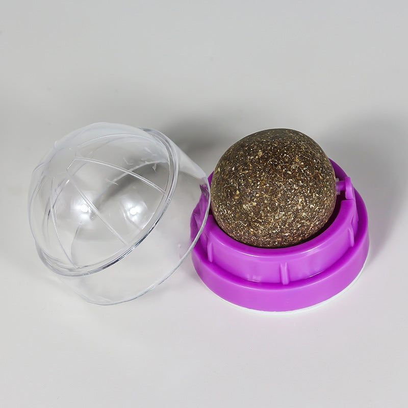 Rotatable Catnip Ball