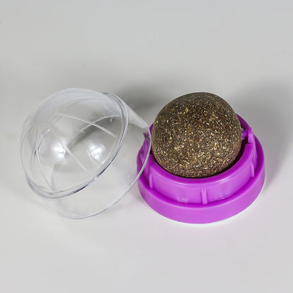 Rotatable Catnip Ball