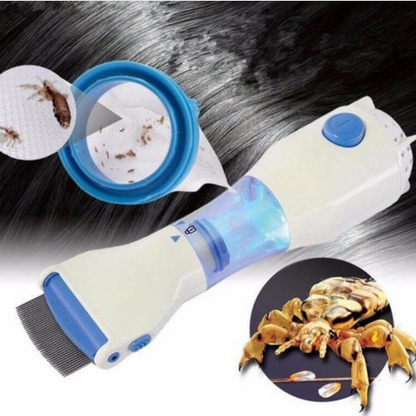 Electric Vacuum Comb for Lice, Dandruff and Flea's with available filters