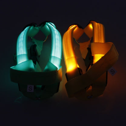 Nylon Pet Safety LED Harness For Dogs